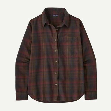 Patagonia Lightweight Fjord Flannel Shirt Ice Fall: Berry Fig