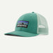 Patagonia P 6 Logo Lopro Trucker Hat Heartleaf Green
