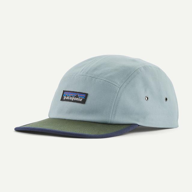 Patagonia P-6 Label Maclure Hat Thermal Blue
