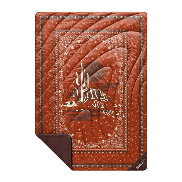 Rumpl Original Puffy Blanket - Sedona Saguaro Bandana