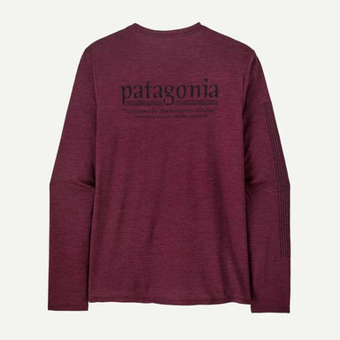 Patagonia Long Sleeved Capilene Cool Daily Shirt Berry Fig - Light Berry Fig
