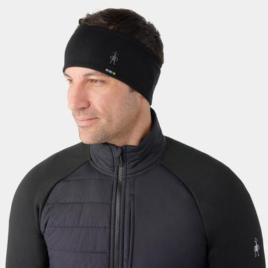 Smartwool Unisex Thermal Merino Reversible Headband Black-Charcoal Heather