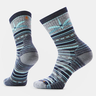 Smartwool Hike Dragon Stitch Mid Crew Socks Deep Navy