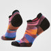 Smartwool Run Brushed Print Low Ankle Socks Garden Pink
