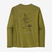 Patagonia L/s Cap Cool Daily Graphic Shirt - Lands Graze Green