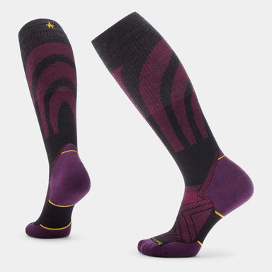 Smartwool Run Compression Over The Calf Socks Black