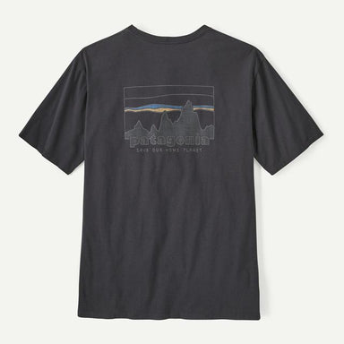 Patagonia '73 Skyline Organic T-shirt Ink Black
