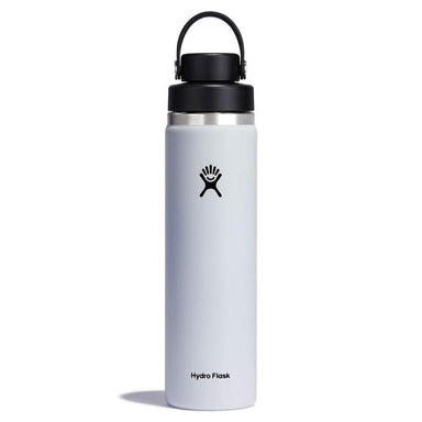 Hydro Flask 24 Oz Wide Mouth With Flex Chug Cap White