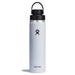 Hydro Flask 24 Oz Wide Mouth With Flex Chug Cap White