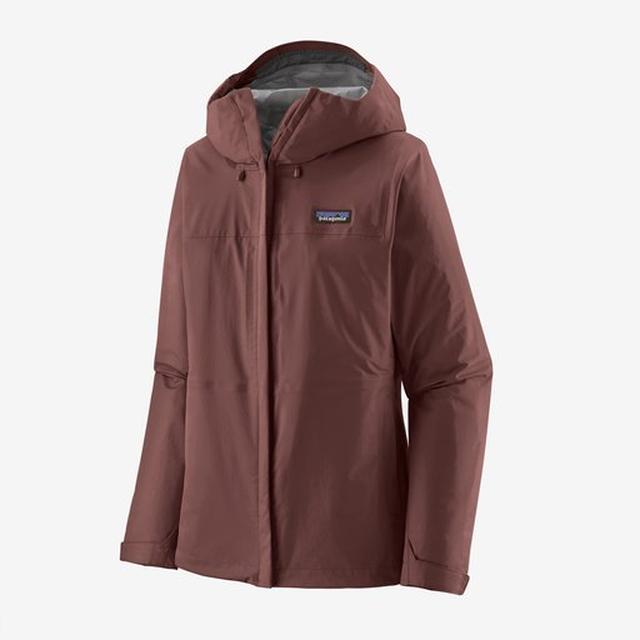 Patagonia Womens Torrentshell 3l Rain Jacket Dark Ruby