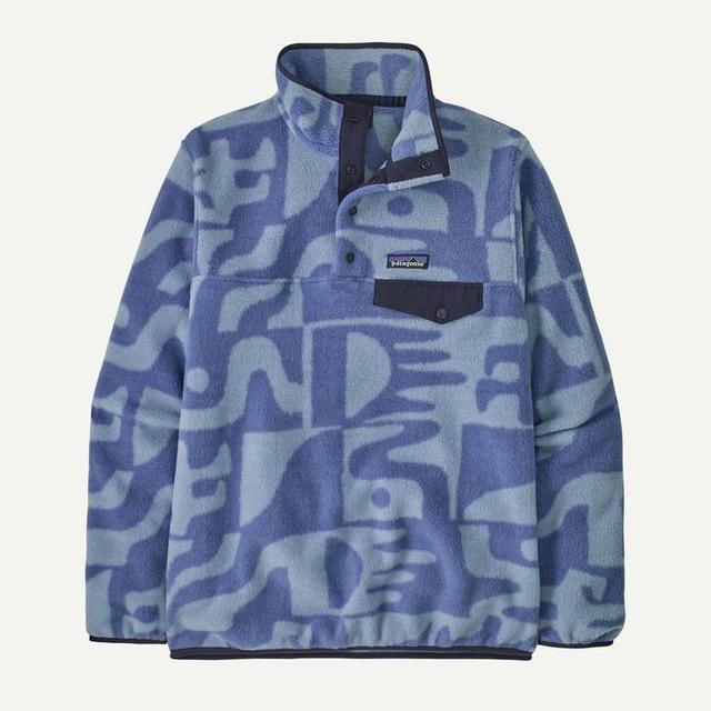 Patagonia Lightweight Synchilla Snap Barnacle Blue