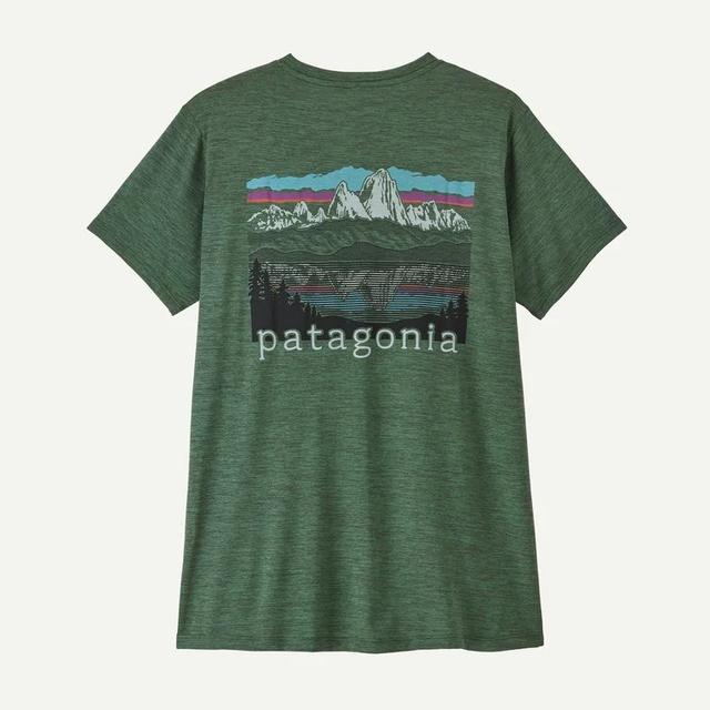 Patagonia Capilene Cool Daily Shirt Canopy Green - Light Canopy Green