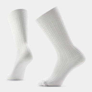Smartwool Everyday Slouchy Rib Tall Crew Socks White