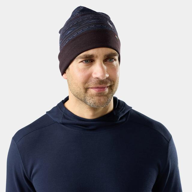 Smartwool Unisex Thermal Merino Reversible Cuffed Beanie Hat Nightfall Summit Soul