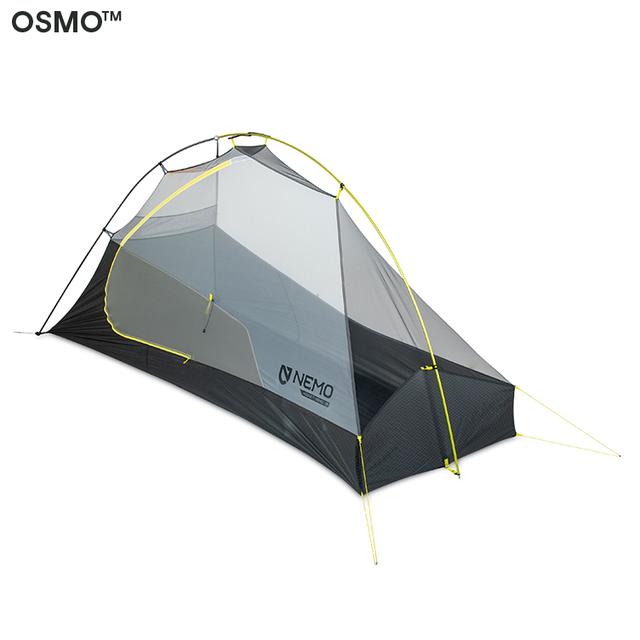 Nemo Hornet Osmo Ultralight Backpacking Tent Birch Bud / Goodnight Gray