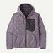 Patagonia Diamond Quilted Bomber Hoody May Grey