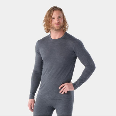 Smartwool Classic All-season Merino Base Layer Long Sleeve Top Iron Heather