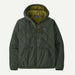 Patagonia Diamond Quilted Bomber Hoody Old Growth Green