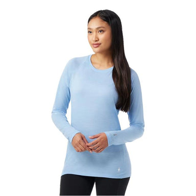 Smartwool Classic All-season Merino Base Layer Crew Top Serene Blue