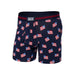 Saxx Ultra Super Soft Boxer Briefs Stars And Stripes- Navy