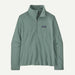 Patagonia Micro D 1/4 Zip Cover Green