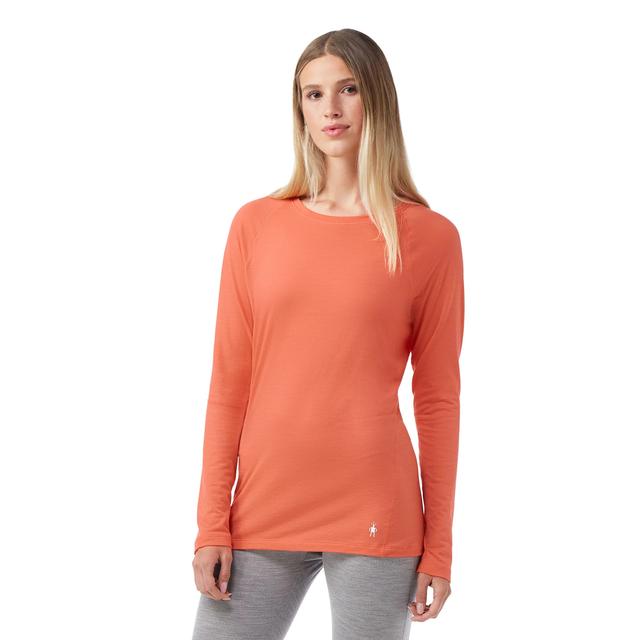 Smartwool Classic All-season Merino Base Layer Long Sleeve Top Coral Reef