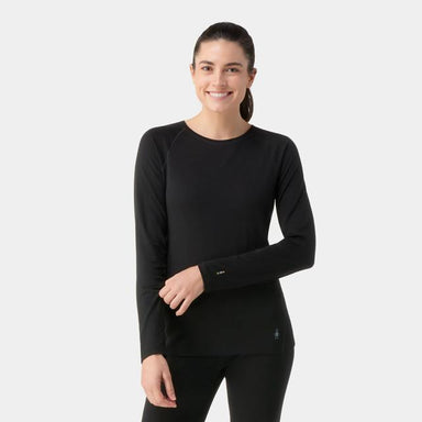 Smartwool Classic All-season Merino Base Layer Long Sleeve Top Black
