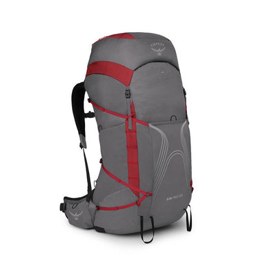 Osprey Packs Eja Pro 55 Dale Grey/Poinsettia Red
