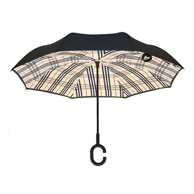 Calla Topsy Turvy Umbrella Black