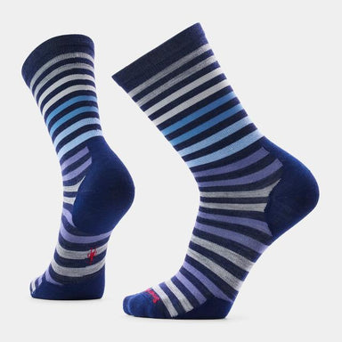 Smartwool Unisex Everyday Spruce Street Crew Socks Deep Navy - Nightfall Blue