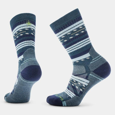 Smartwool Hike Margarita Crew Socks Deep Navy