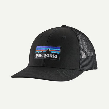 Patagonia P 6 Logo Trucker Hat Black