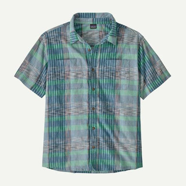 Patagonia Back Step Shirt Still Blue