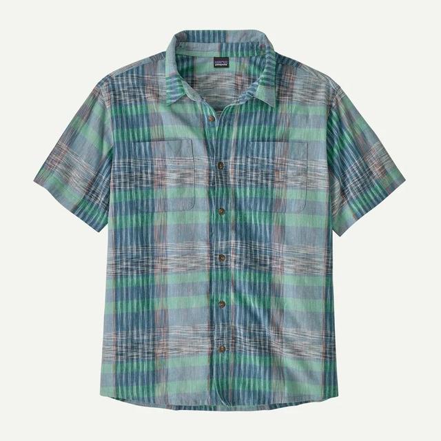 Patagonia Back Step Shirt Still Blue