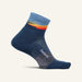 Feetures Trail Max Cushion Quarter Tectonic Navy