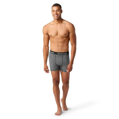 Smartwool Active Boxer Brief Medium Gray Heather