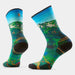 Smartwool Hike Mountain Lake Print Crew Socks Capri Capri