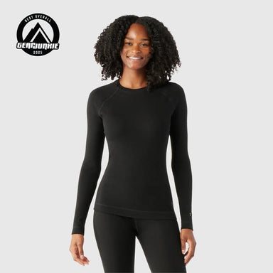 Smartwool Classic Thermal Merino Base Layer Crew Top Black