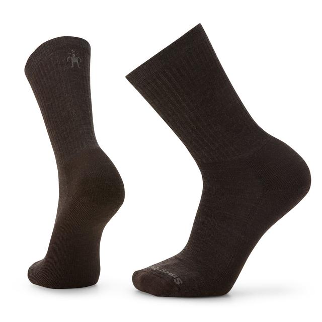 Smartwool Everyday Solid Rib Crew Socks Chestnut