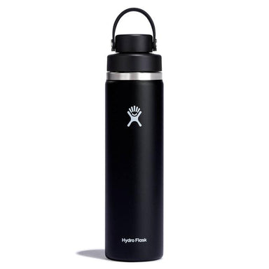 Hydro Flask 24 Oz Wide Mouth With Flex Chug Cap Black