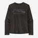 Patagonia Long Sleeved Capilene Cool Daily Graphic Shirt Black