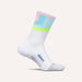 Feetures Elite Light Cushion Mini Crew Candy Court