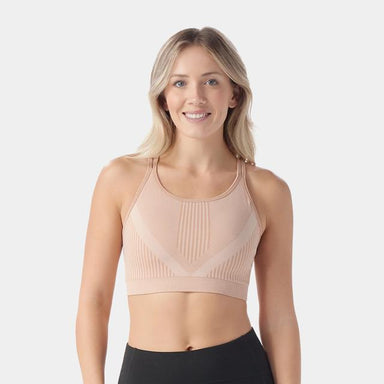 Smartwool Intraknit Strappy Bra Pink Sugar Heather