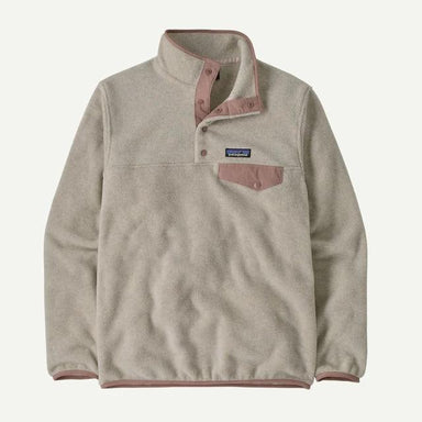 Patagonia Lightweight Synchilla Snap Oatmeal Heather w/Moonrise Taupe