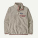 Patagonia Lightweight Synchilla Snap Oatmeal Heather w/Moonrise Taupe