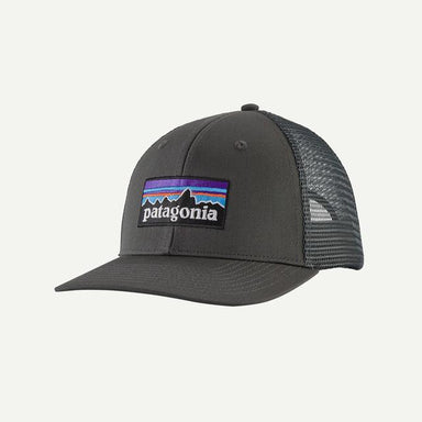 Patagonia P 6 Logo Trucker Hat Forge Grey