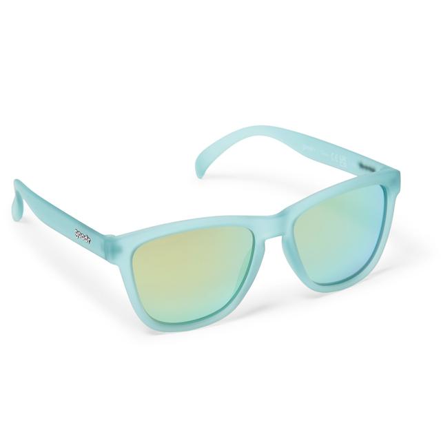 Goodr Og Sunglasses Blue Polarized Sunbathing With Wizards