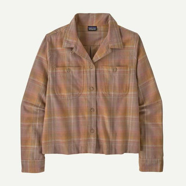 Patagonia Lightweight Fjord Flannel Camp Shirt Moonrise Taupe