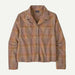 Patagonia Lightweight Fjord Flannel Camp Shirt Moonrise Taupe