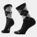 Smartwool Everyday Diamond Jim Argyle Crew Socks Black Black